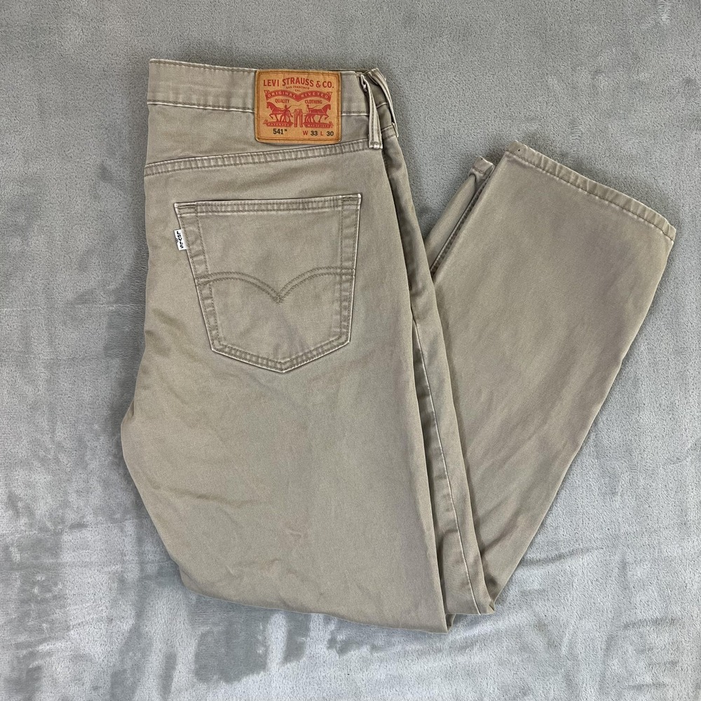 Levi's Men’s Slim Straight Jeans - Taupe
